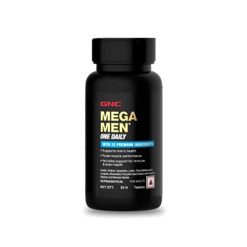 GNC: Mega Men One Daily Multivitamin for Men | Formulated In USA | 32 Premium...