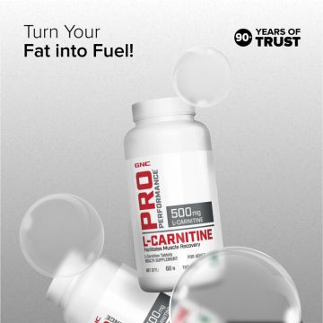 GNC: Pro Performance L-Carnitine 60 Capsules