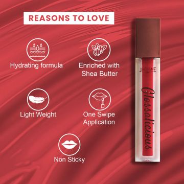 Jaquline USA: Glossalicious Lip Gloss Rose Glo 3.5 ml