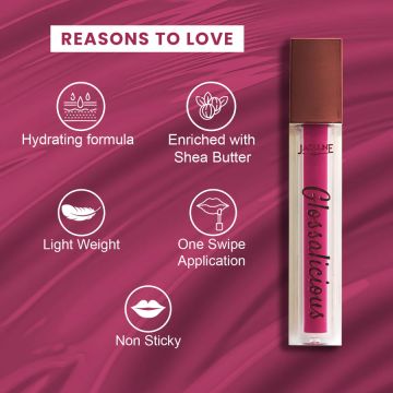Jaquline USA: Glossalicious Lip Gloss Berry Glo 3.5 ml