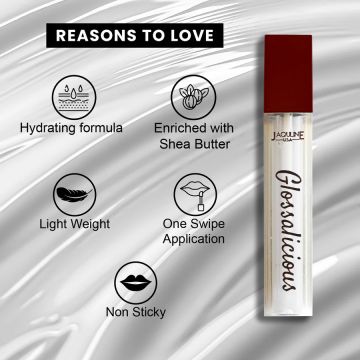 Jaquline USA: Glossalicious Lip Gloss Crystal Glo 3.5 ml