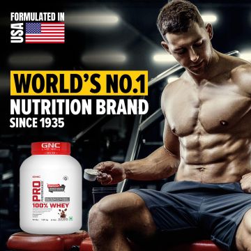 GNC: Pro Performance 100% Whey Protein Powder | Cafe Mocha | 4 lbs