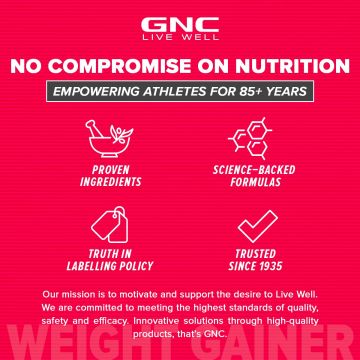 GNC: Pro Performance Weight Gainer Double Chocolate | 3 Kg