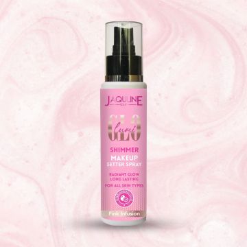 Jaquline USA: Lumi Glo Shimmer Makeup Setter Spray Pink Infusion 100ml