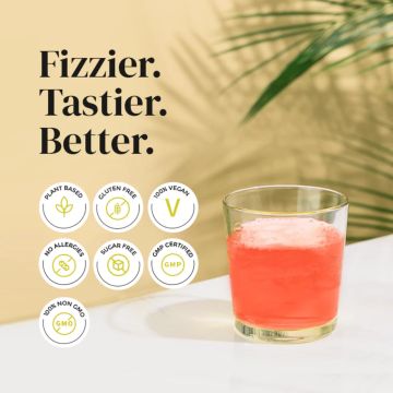 Wellbeing Nutrition: Apple Cider Vinegar with Garcinia Cambogia , Pomegranate (17 Effervescent Tablets) - 68gm