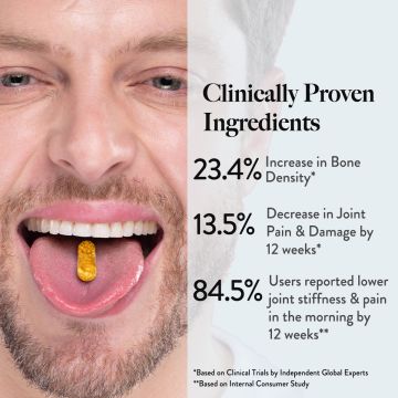 Wellbeing Nutrition: Slow | Bone & Joint Support - 60 Capsules