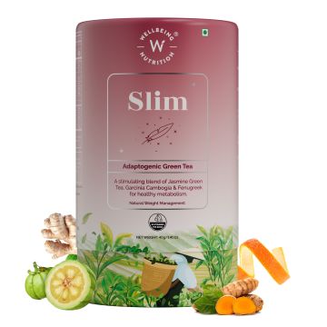 Wellbeing Nutrition: Slim Tea with Garcinia & Green Coffee Beans - 40gm
