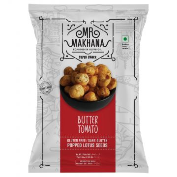 Mr. Makhana: BUTTER TOMATO - 3x75gm