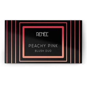 Renee Cosmetics: Peachy Pink Blush Duo - 8gm
