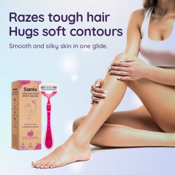 Sanfe: Cocoa Butter Body Razor for women - Pack Of 1