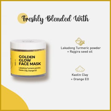 Bodycafe: Golden glow Face Mask - 100gm