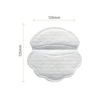 Pee Safe: Disposable Underarm Sweat Pads (Folded) - Pack of 14