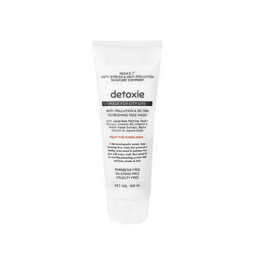 Detoxie: Anti-Pollution & De-Tan Refreshing Face Wash - (100 ml)