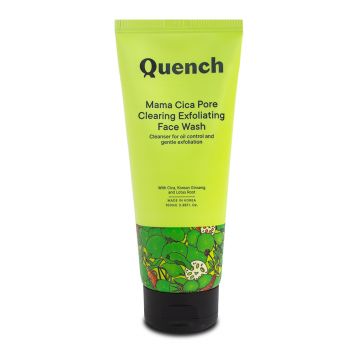 Quench Botanics: MamaCicaPoreClearingmExfoliatingFaceWash|KoreanSkincare-100gm