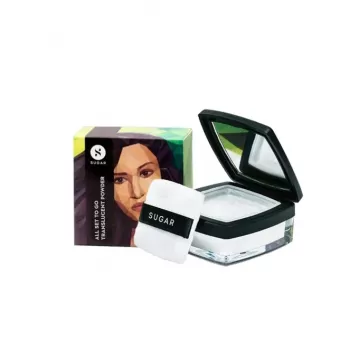 Sugar Cosmetics : All Set To Go - Translucent Powder - 7gm