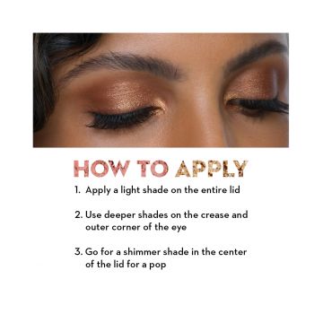Sugar Cosmetics : Cosmetics Blend The Rules Eyeshadow Palette - 02 Warrior (Smokey) - 10.4gm