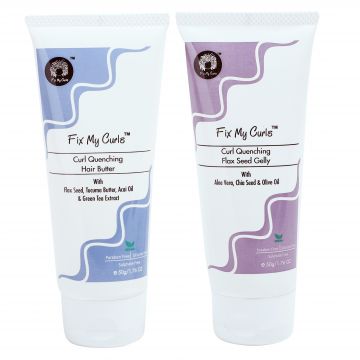 Fix My Curls : Curl Quenching Moisture Bundle For Curly And Wavy Hair - 50gm...