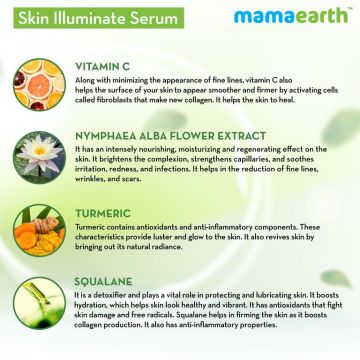 Mamaearth: Skin Illuminate Vitamin C Serum -  30gm