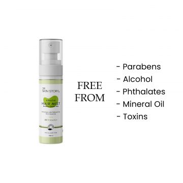 The Skin Story: Hair Mist with Kiwi Extract - UV Protection - 100 ml