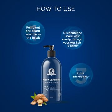 The Beard Story: Deep Cleansing Beard Wash - 250ml