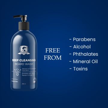 The Beard Story: Deep Cleansing Beard Wash - 250ml