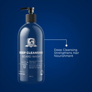 The Beard Story: Deep Cleansing Beard Wash - 250ml