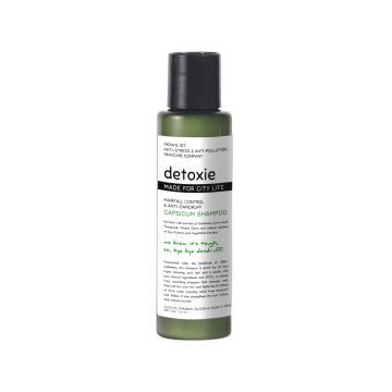 Detoxie: Anti-Dandruff & Flake Relief Capsicum Shampoo - 100 ml