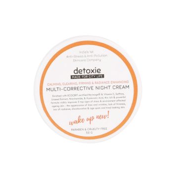 Detoxie: Multi-Corrective Night Cream - 50gm
