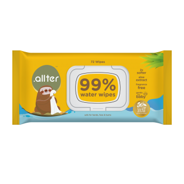 Allter : Baby Wipes - Regular Pack - 250gm