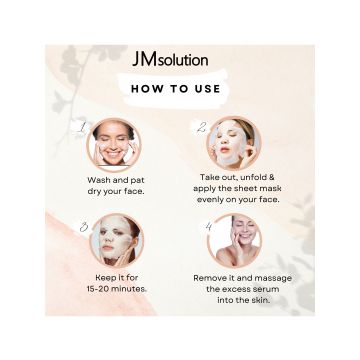 JMsolution: Water Luminous Silky Cocoon Sheet Mask - Pack of 4