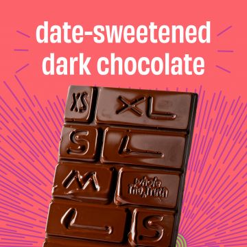 The Whole Truth: 55% Dark Chocolate (Pack of 3) - No Added Sugar - Sweetened Only with Dates - 55% Cocoa - 45% Dates