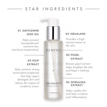 Klavuu: Pure Pearlsation Divine Pearl Cleansing Oil - 150 ml