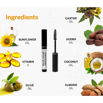 Love Earth: Organic Eyelash Growth Serum - 5ml