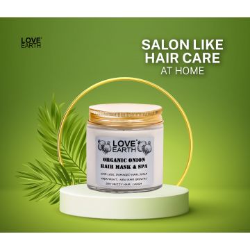 Love Earth: Organic Onion Hair Mask & Spa - 100g