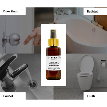 Love Earth: Toilet Seat Sanitizer - 100ml