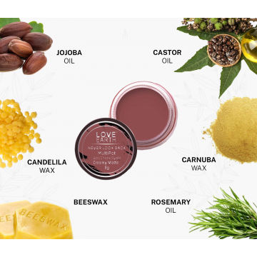 Love Earth: Lip & Cheek Tint - Never Look Back - 8gm