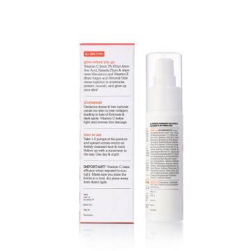 Plum: Plum 3% Vitamin C Moisturizer withMandarin | For Glowing Skin
