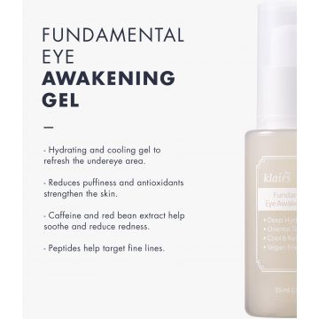 Klairs: Fundamental Eye Awakening Gel - 35 ml