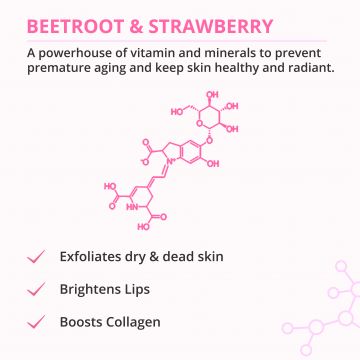 ALANNA: Beet & Berry Lip Scrub - 15 gm