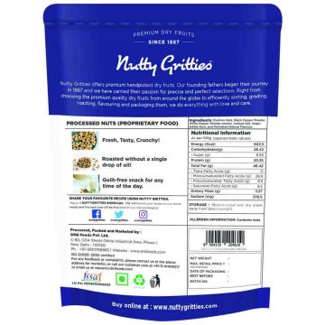 Nutty Gritties: Southern Pepper Cashew for energy - 21 g(Pack of 4)