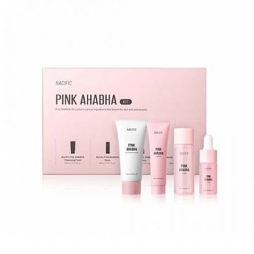 Nacific: Pink AHA BHA Kit - 90ml