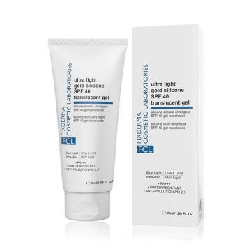 Fixderma Cosmetic Laboratories	: Ultra Light Gold Silicone SPF 40 Translucent Gel - 50ml