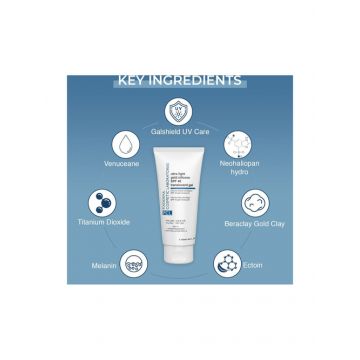 Fixderma Cosmetic Laboratories	: Ultra Light Gold Silicone SPF 40 Translucent Gel - 50ml