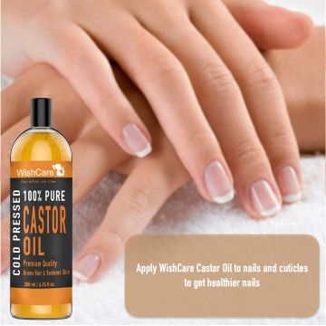 WishCare: Pure Cold Pressed Castor Oil - 200ml