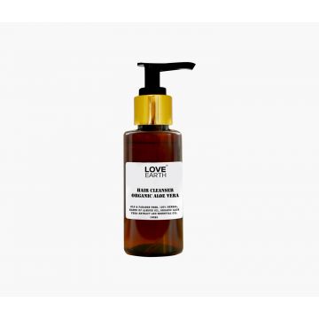 Love Earth: Hair Cleanser Organic Aloe Vera - 100ml