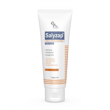 Fixderma	: Salyzap Face Cleanser - 60gm
