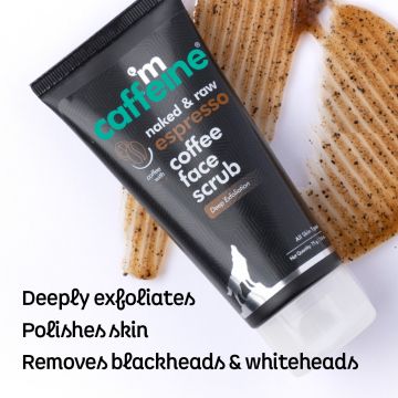 mCaffeine: Espresso Coffee & Walnut Face Scrub - 75ml