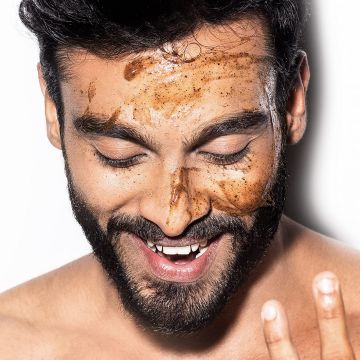 mCaffeine: Exfoliating Face Wash & Face Scrub Combo - 150ml