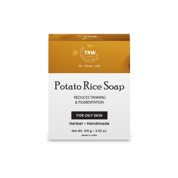 TNW - The Natural Wash: Handmade Potato Rice Soap For Oily Skin (Lightens...