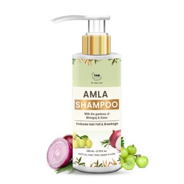 TNW - The Natural Wash: Amla Shampoo (Reduces Hair Fall & Breakage) - 200ml